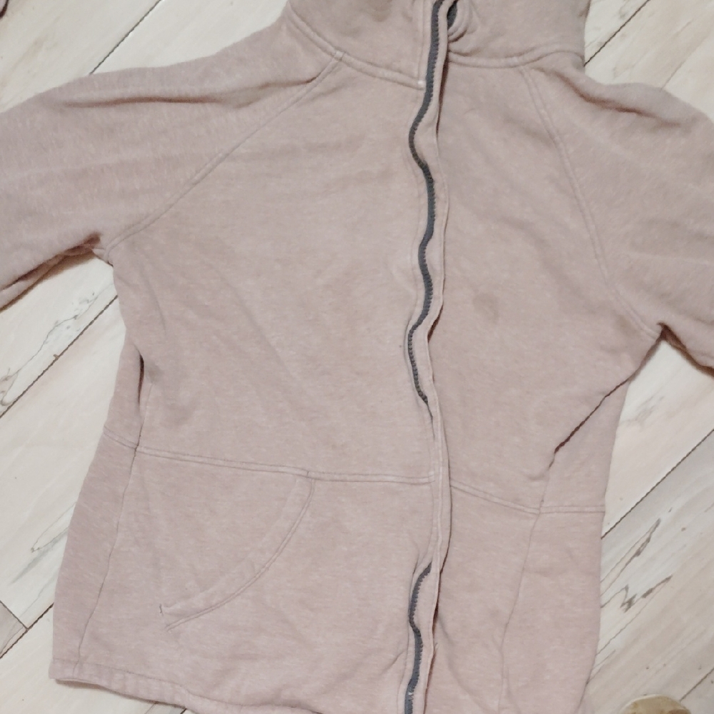 Cozy Tan Zip-Up Hoodie